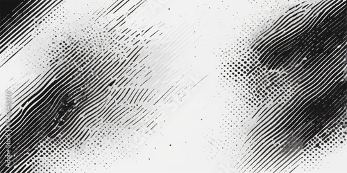 Black and white spiderweb closeup with dew drops and abstract pattern