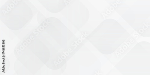 Rounded rectangle tool white Geometric art nice design background.  simple