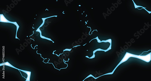electric abstract background , lightning background pattern