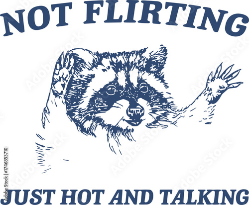 Hang On Let Me Overthink This Raccoon Svg, Funny Racoon SVG, Sarcastic Saying SVG, Racoon Lover  SVG