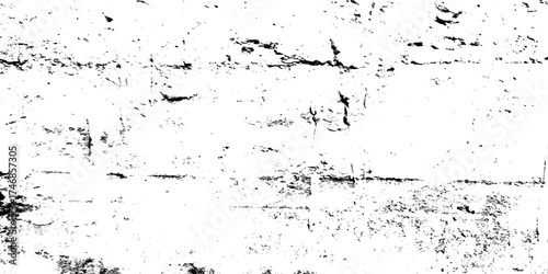 Scratch cracked vintage dusty Splat background. Grunge wall and black and white Dark noise granules Black grainy texture isolated on white background.	