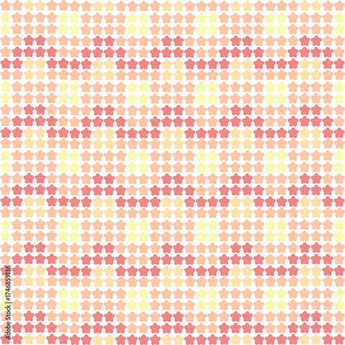 Abstract mosaic background with colorful squares and seamless pattern design