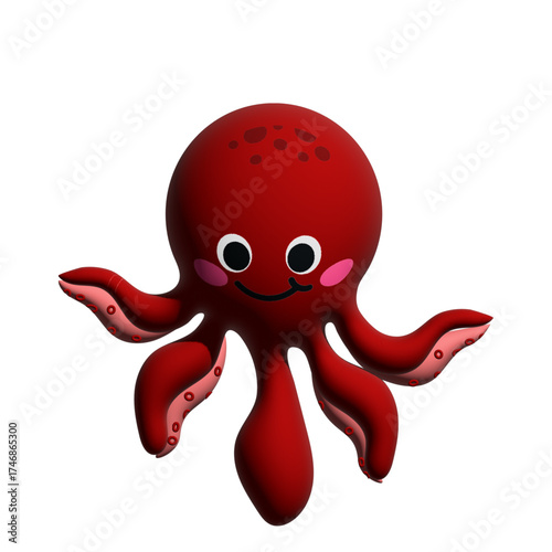 funny octopus cartoon