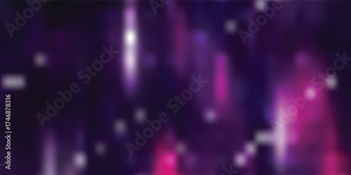 Image of defocused stadium lights.