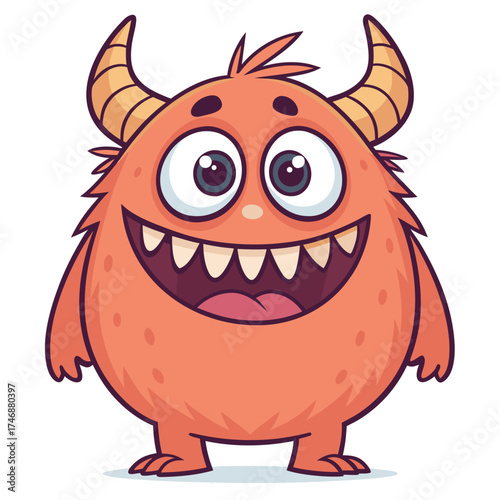 funny cartoon monster
