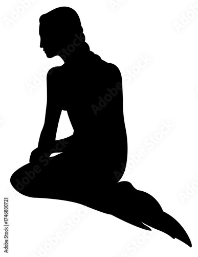 mermaid silhouette