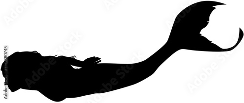 mermaid silhouette