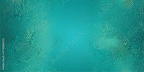 Abstract blue background of clear water drops on wet glass surface, macro view of liquid bubbles texture