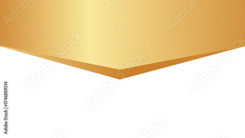 Wavy PNG Shapes for Banner Design, Abstract Golden Curves and Luxury Borders for Web Templates and Certificates
