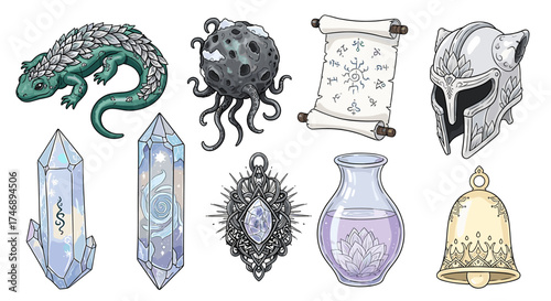 Enchanted Fantasy Items: A Whimsical Collection for Games and Storytelling