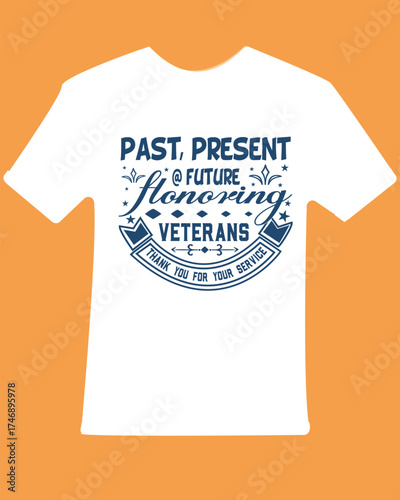 veterans Day t shirt design.