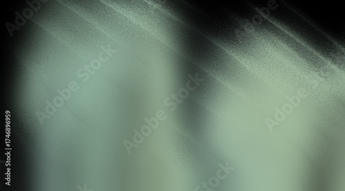 Textured Pale Green Backdrop with Dark Gradient Vignette and Subtle Noise Detail