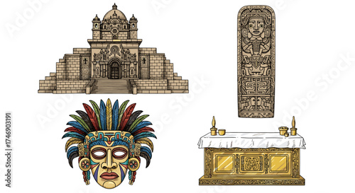 Peruvian Cultural Heritage: A Mosaic of Ancient Architecture and Artifacts