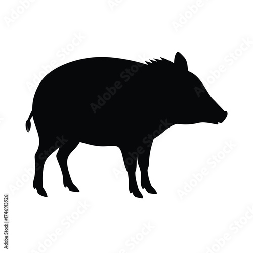peccary-silhouette