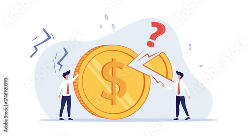 Understanding financial loss and its impact on people.

