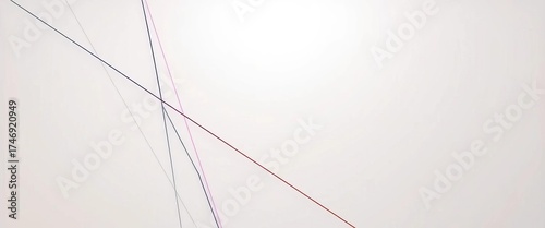 Subtle intersecting lines forming geometric shapes on a neutral backdrop,  subtle,  form