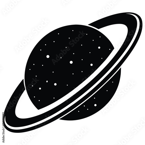 milky way band vector icon