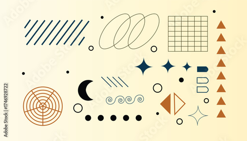 Abstract Geometric Shapes Collection