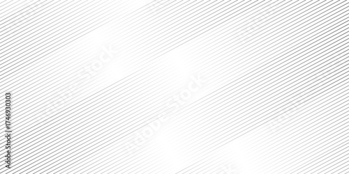 Minimal diagonal stripe oblique, slanting lines gradient abstract art modern geometric vector pattern background. black and white ribbed striped diagonal line pattern as gradient fabric texture.	