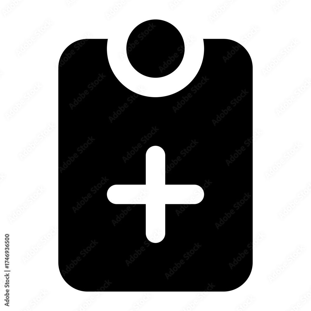 Obraz premium task add icon for illustration