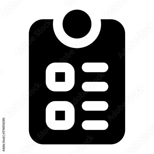 task lists icon for illustration