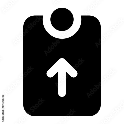 task upload icon for illustration