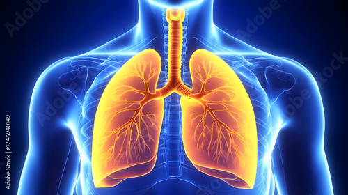 pulmones de humano anatomía ciencia enfermedades