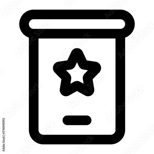 backstage icon for illustration