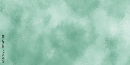 Abstract Elegant dark green background with mottled vintage texture in old fancy background design, texture of colored parchment paper.