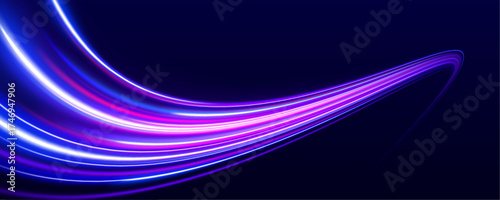 Dynamic glowing swirl of blue energy spins across a transparent background. Futuristic vortex design symbolizes power and digital acceleration. Ideal for tech or sci-fi themes.