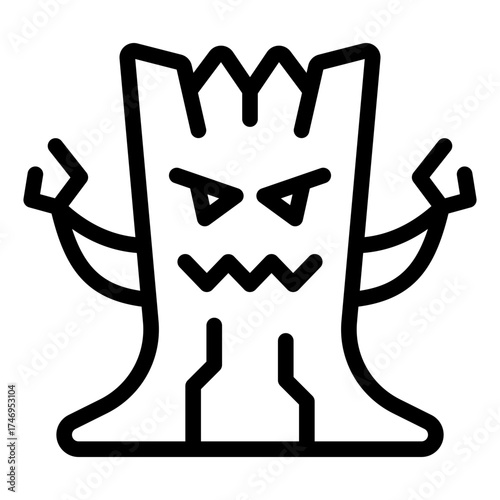monster icon vector