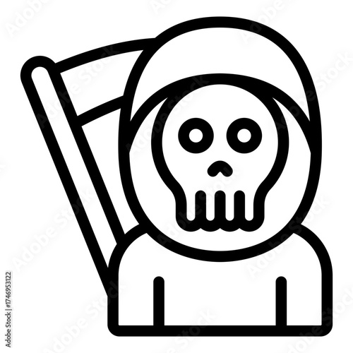 reaper icon vector