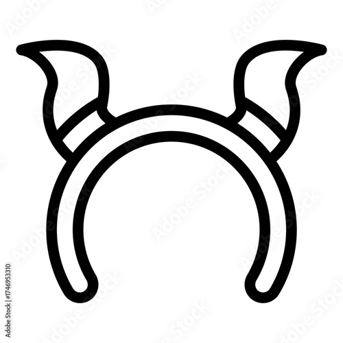 devil icon vector