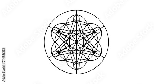Metatrons Cube Sacred Geometry and Interconnectedness.