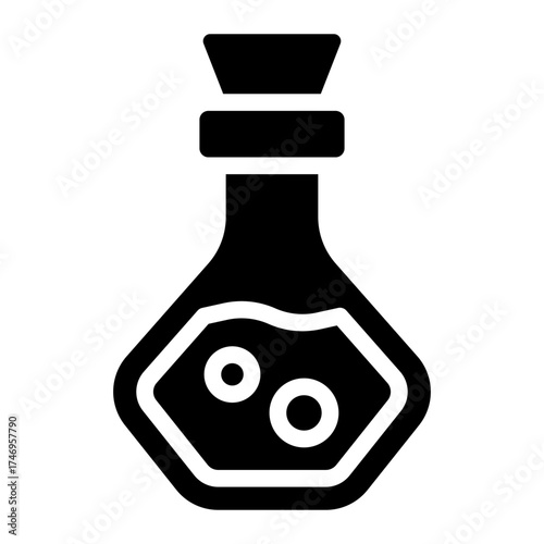 poison icon vector