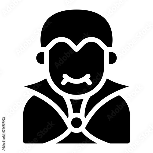 vampire icon vector