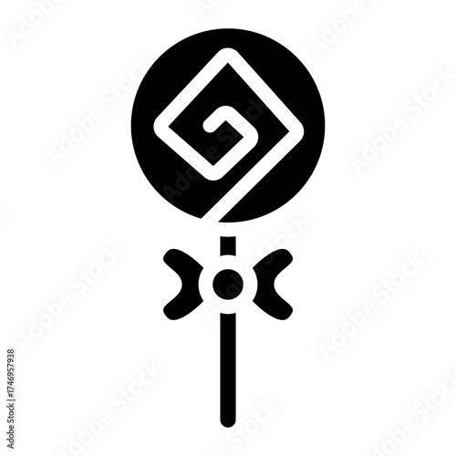 lolipop icon vector