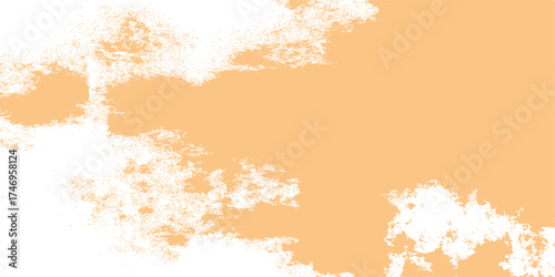 Abstract grunge background with fire texture, a vintage design featuring watercolor ink splash and yellow orange paint on old paper