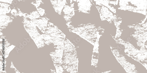 An abstract grunge vector illustration of a silhouette of a man and a girl in a park on a world map background