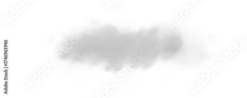 single white cloud with transparent background png
