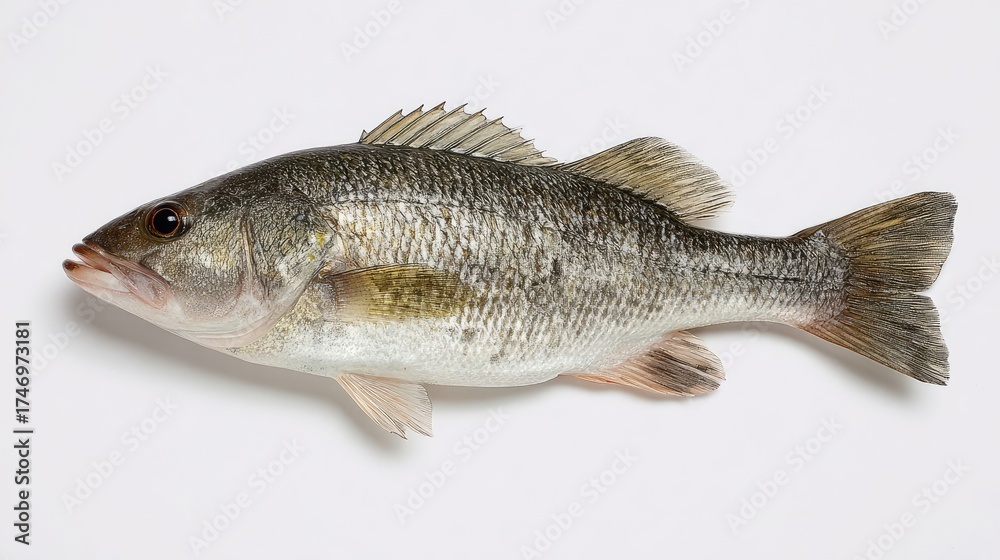 Fototapeta premium Fresh, whole fish, perfect for seafood stock photography.