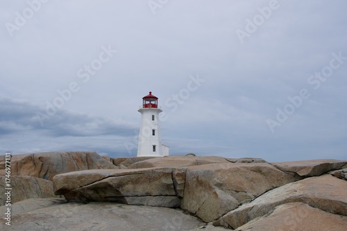 A light house on the Atlantic Ocean