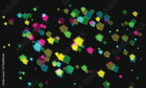 Abstract black background with complete darkness and zero visibility plain
