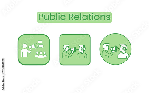 Event Marketing Icon Set Isolated Vector Illustration Concept With Icon Of Event, Tag, Earth Globe, Megaphone, Invoice, Shopping Bag In Glyph Style