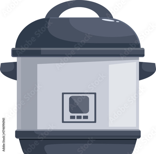 Multicooker appliance designed for easy and efficient cooking, perfect for modern kitchens