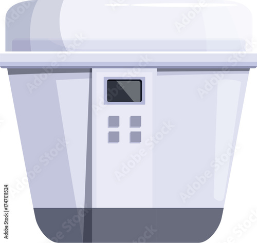 Medical incubator maintaining optimal temperature and humidity for newborns in neonatal intensive care unit