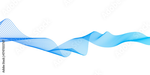 Abstract blue wave line background. Abstract modern background with blue wavy lines and particles. blue wave gradient background minimalist looks simple background, Abstract blue wave lines pattern,