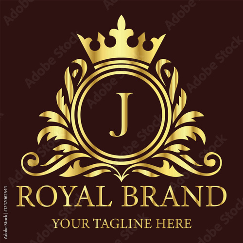 Elegant Monogram Letter J Logo