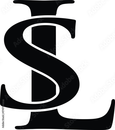 letter s with l icon