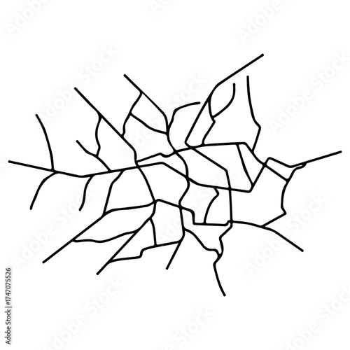 Cracked